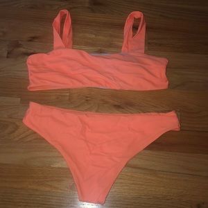 Orange Bikini Set